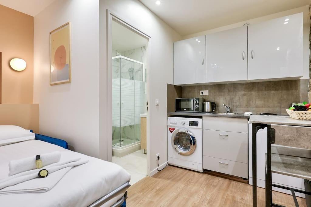 Apartament Studio Confortable Au Coeur De Paryż Zewnętrze zdjęcie